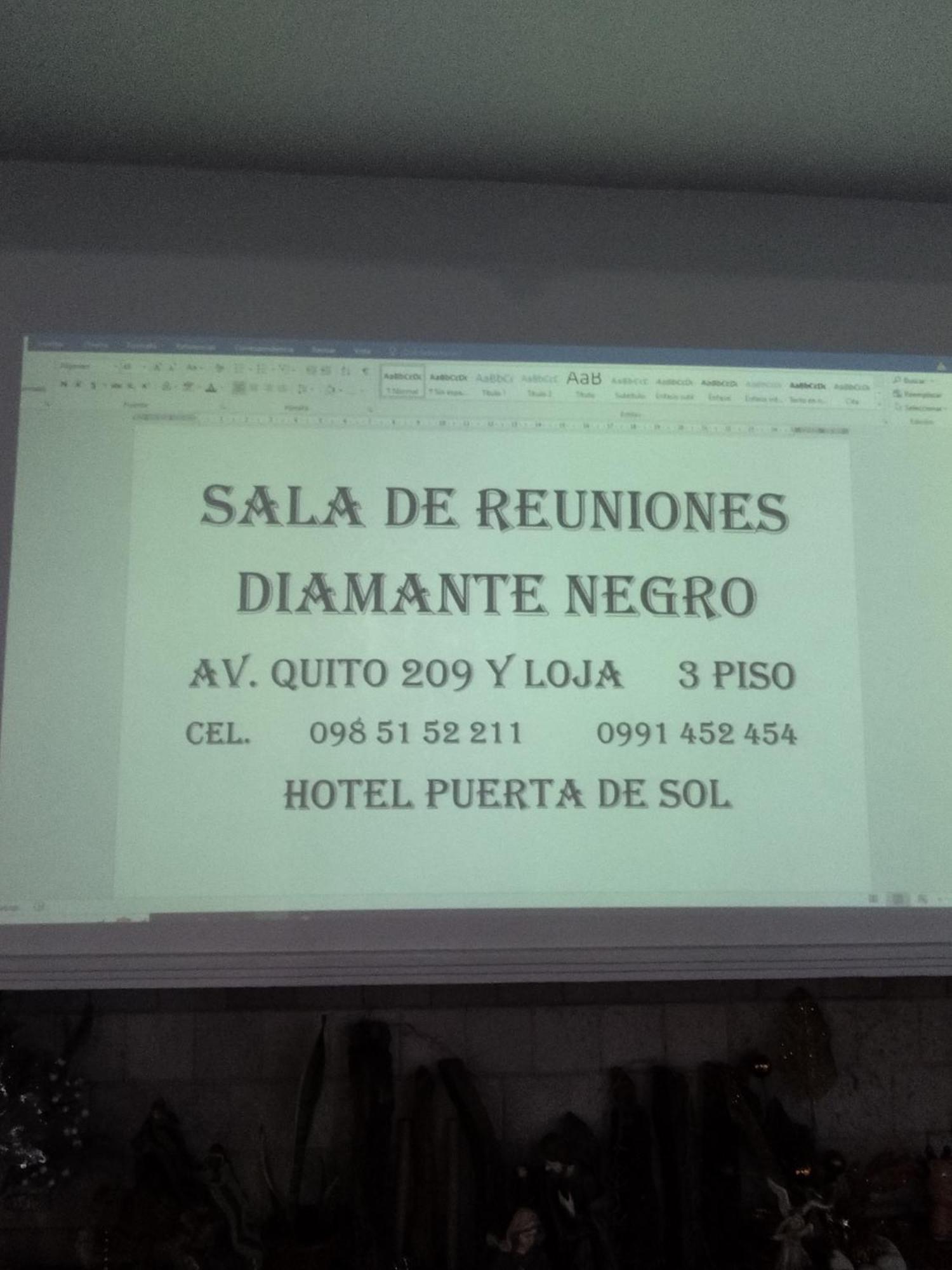 Hotel Puerta Del Sol Santo Domingo de los Colorados Kültér fotó
